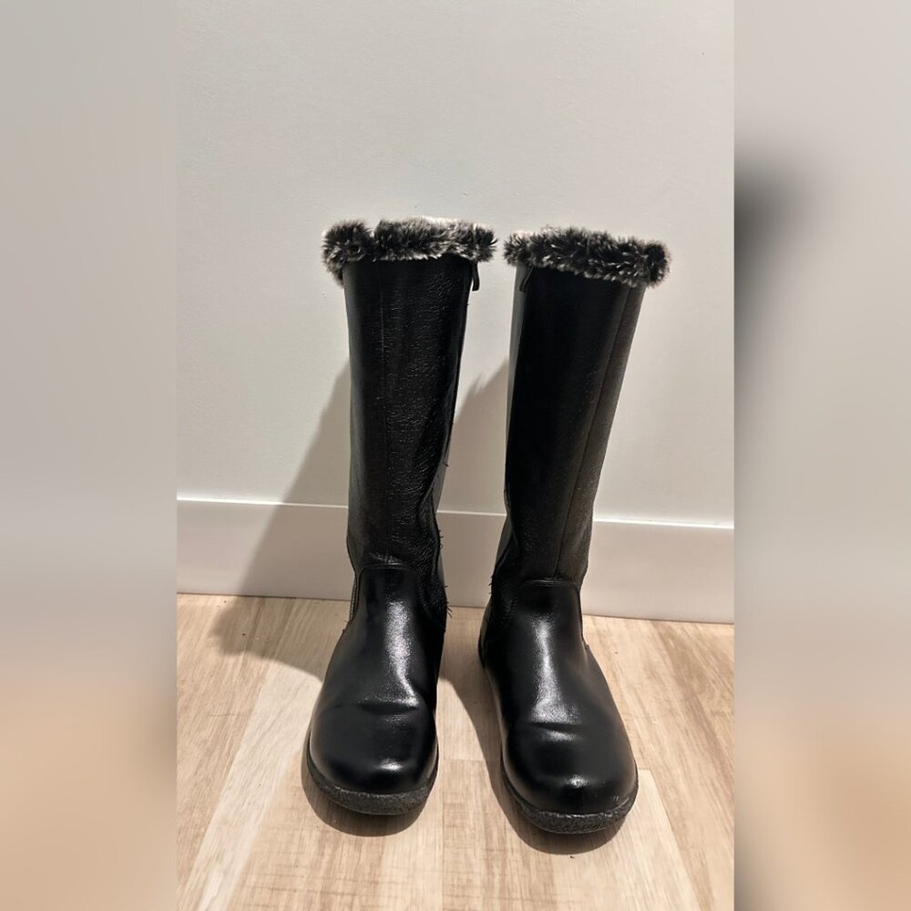 Elements Salzburg Tall Wide Calf Thinsulate 200g Winter Boots Black Women's Size